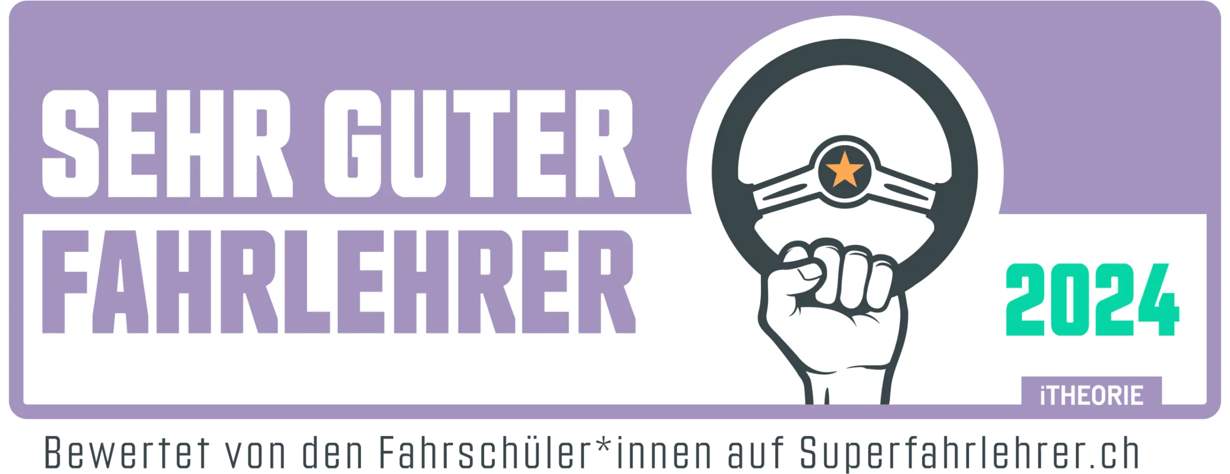 Sehr guter Fahrlehrer 2026, bewertet auf Superfahrlehrer.ch